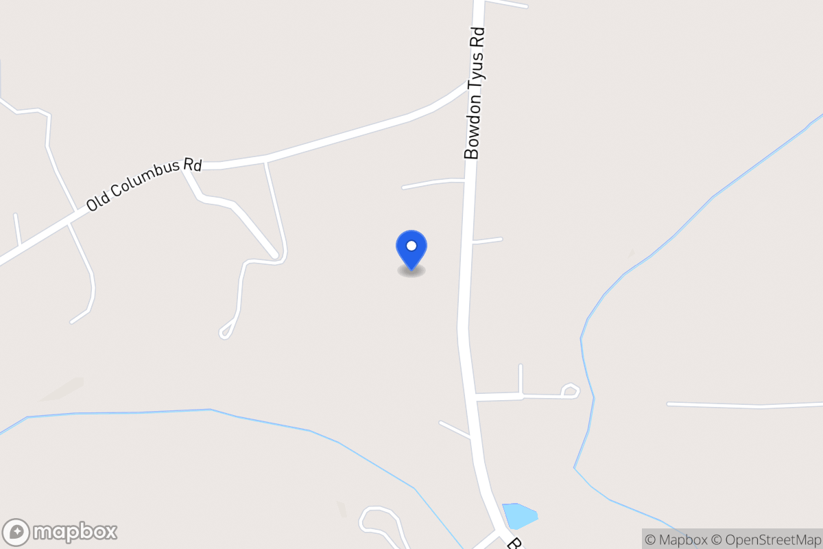 Map of 2209 Bowdon Tyus Rd