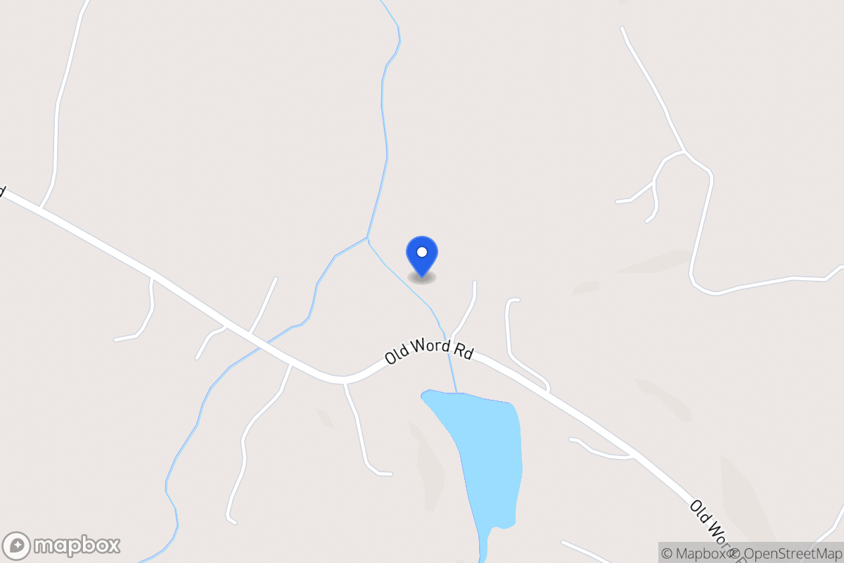 Map of 286 Old Word Rd