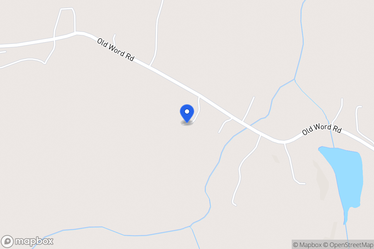 Map of 133 Old Word Rd