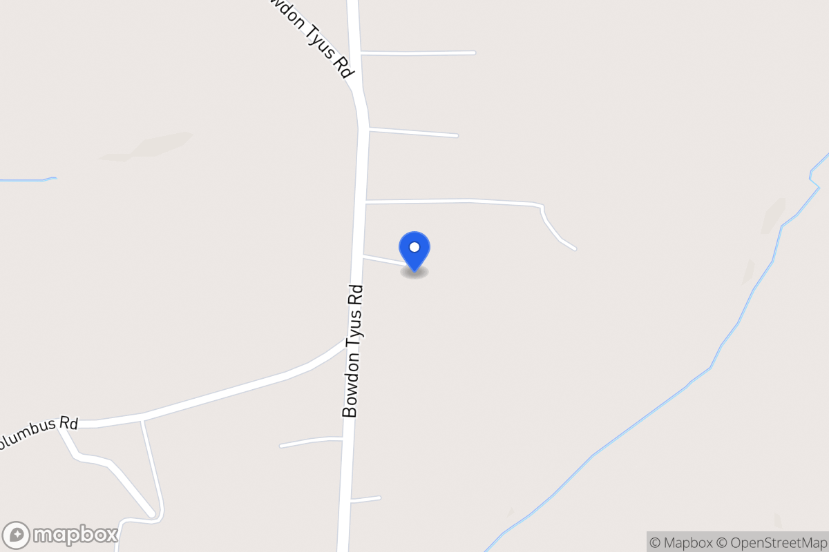 Map of 2085 Bowdon Tyus Rd