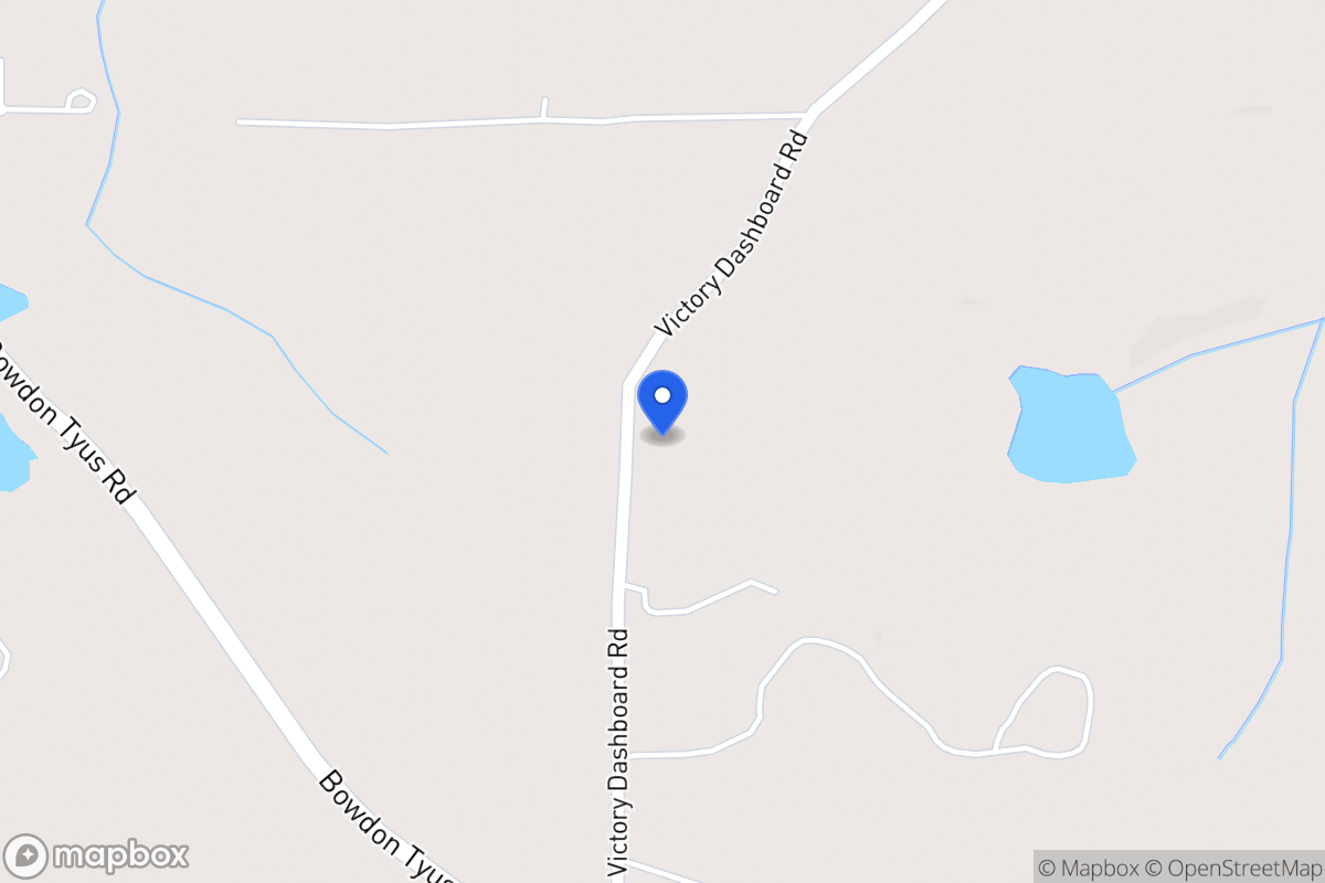 Map of 854 Victory Dashboard Rd