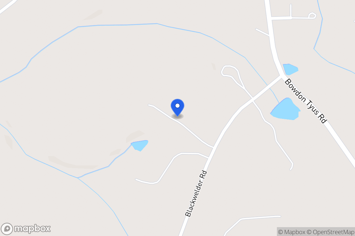 Map of 105 Blackwelder Rd