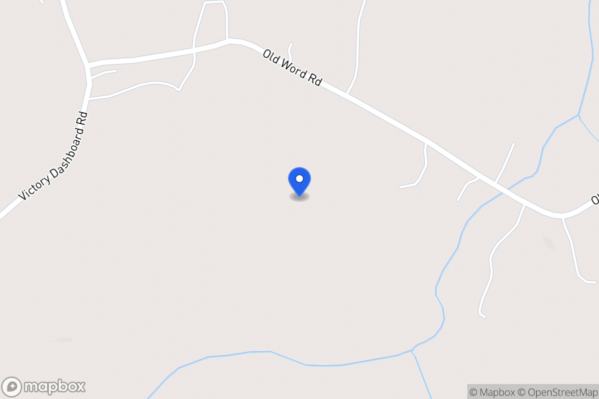 Map of Old Word Rd