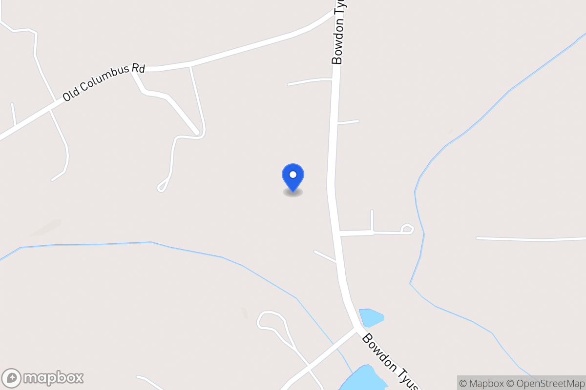 Map of 2267 Bowdon Tyus Rd