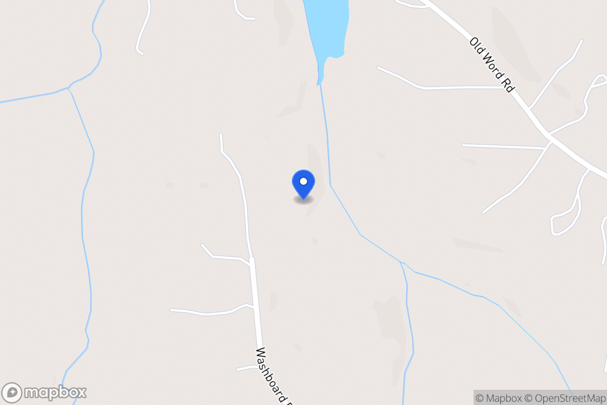 Map of Washboard Rd