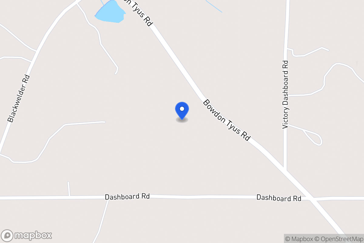 Map of 2471 Bowdon Tyus Rd