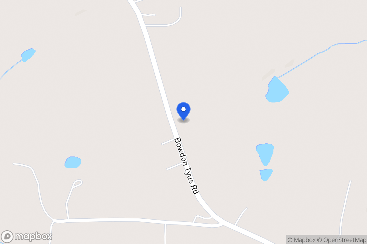 Map of 2888 Bowdon Tyus Rd