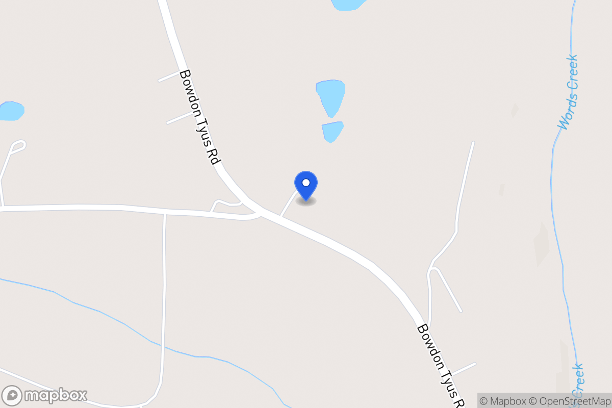 Map of 3014 Bowdon Tyus Rd