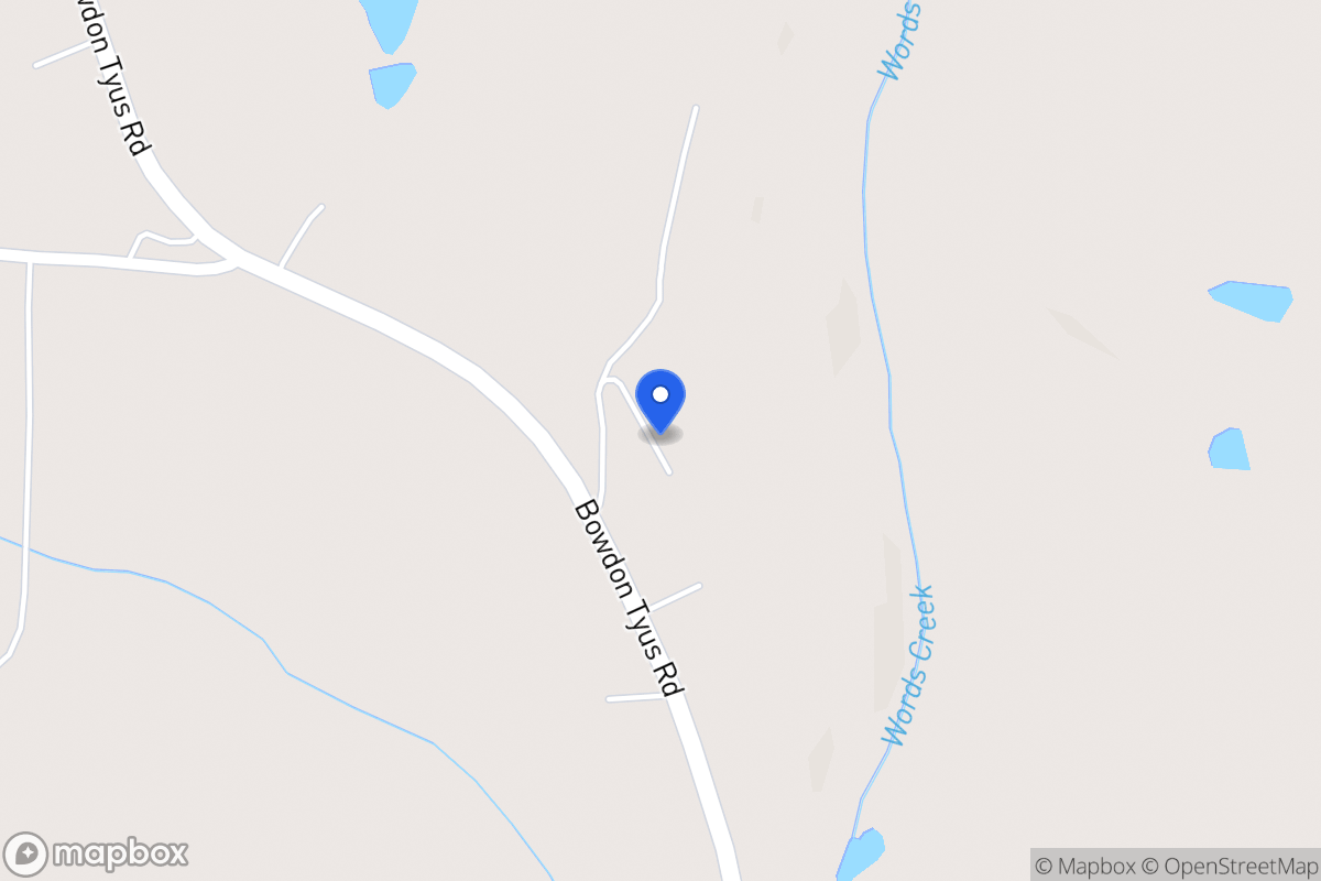 Map of 3144 Bowdon Tyus Rd