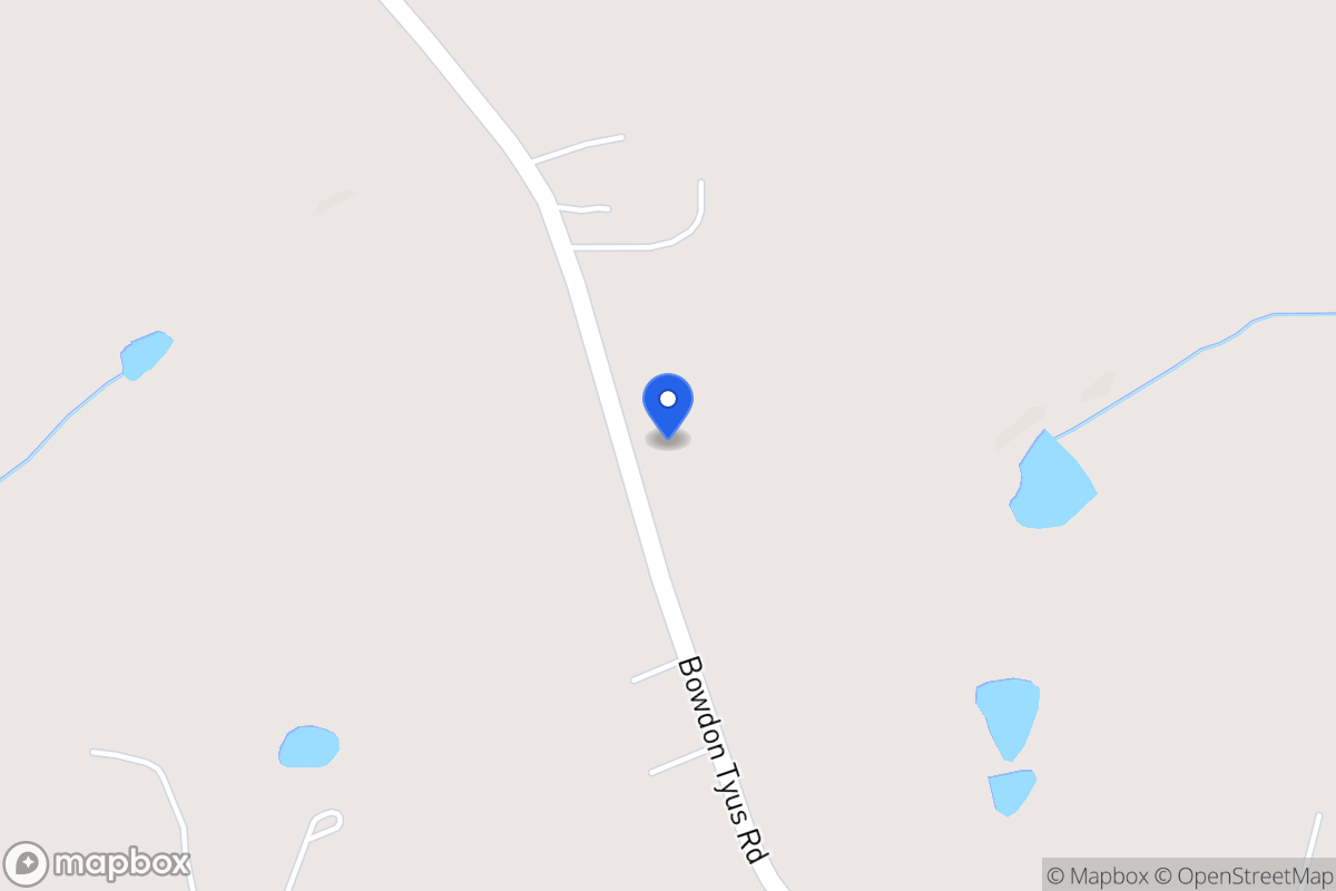 Map of 2828 Bowdon Tyus Rd