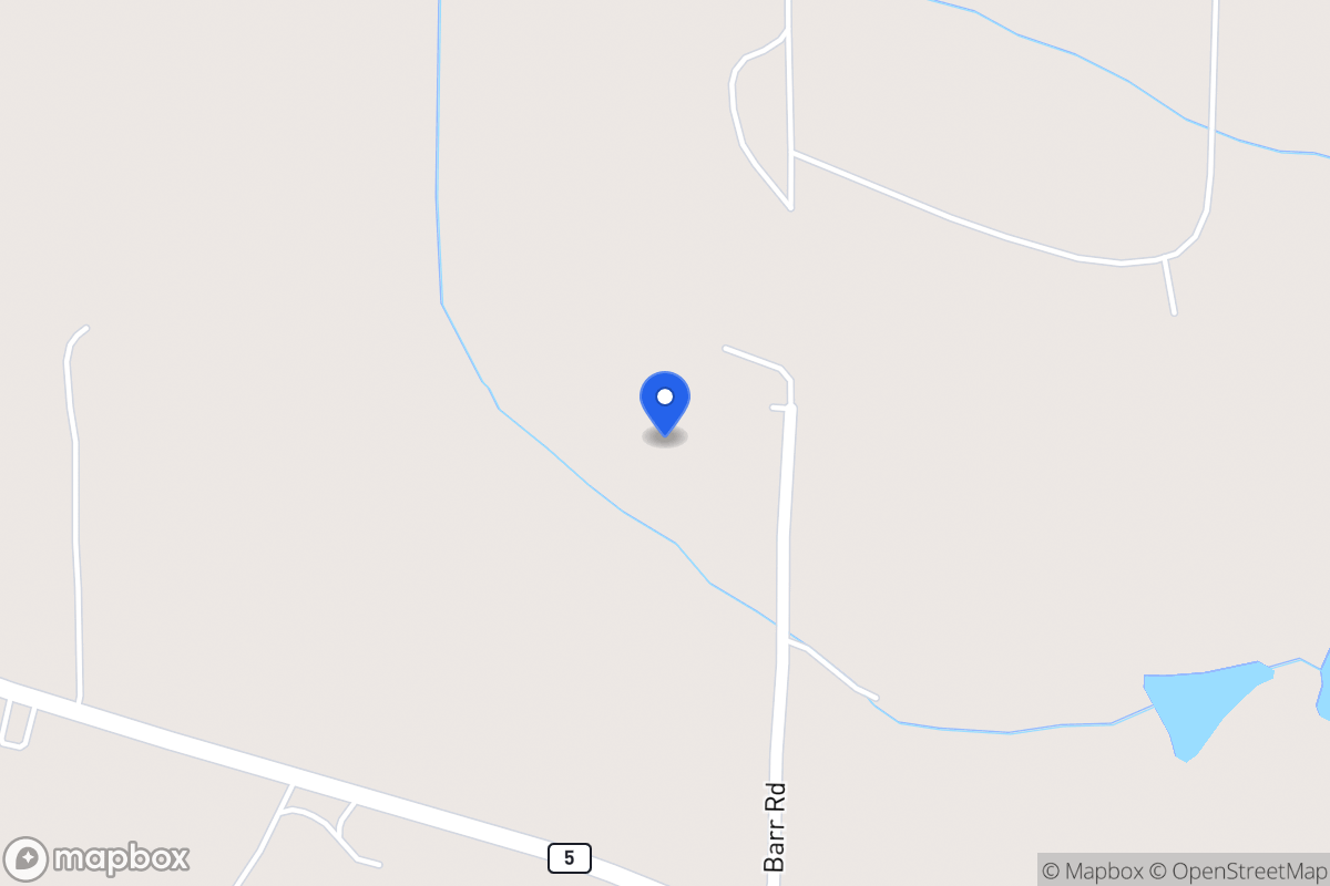 Map of 152 Barr Rd