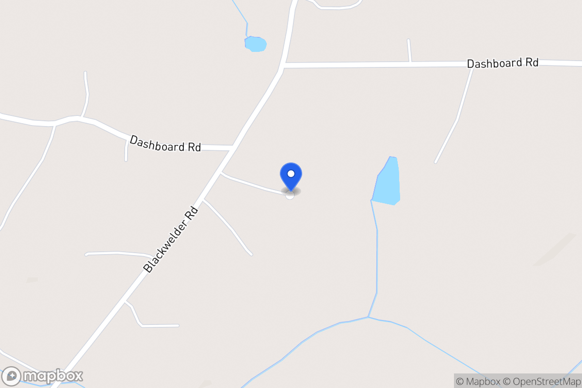 Map of 342 Blackwelder Rd