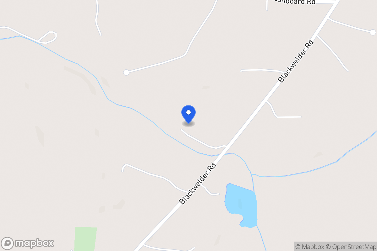 Map of 525 Blackwelder Rd