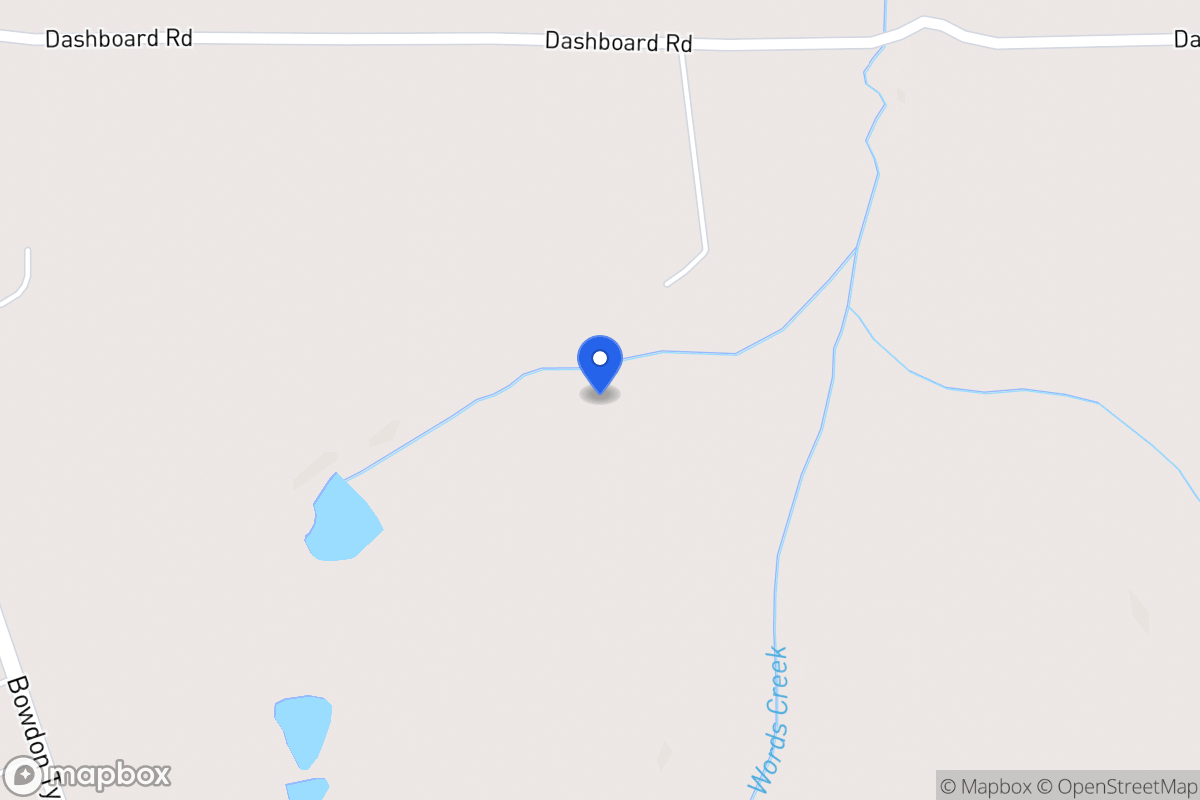 Map of 1505 Dashboard Rd