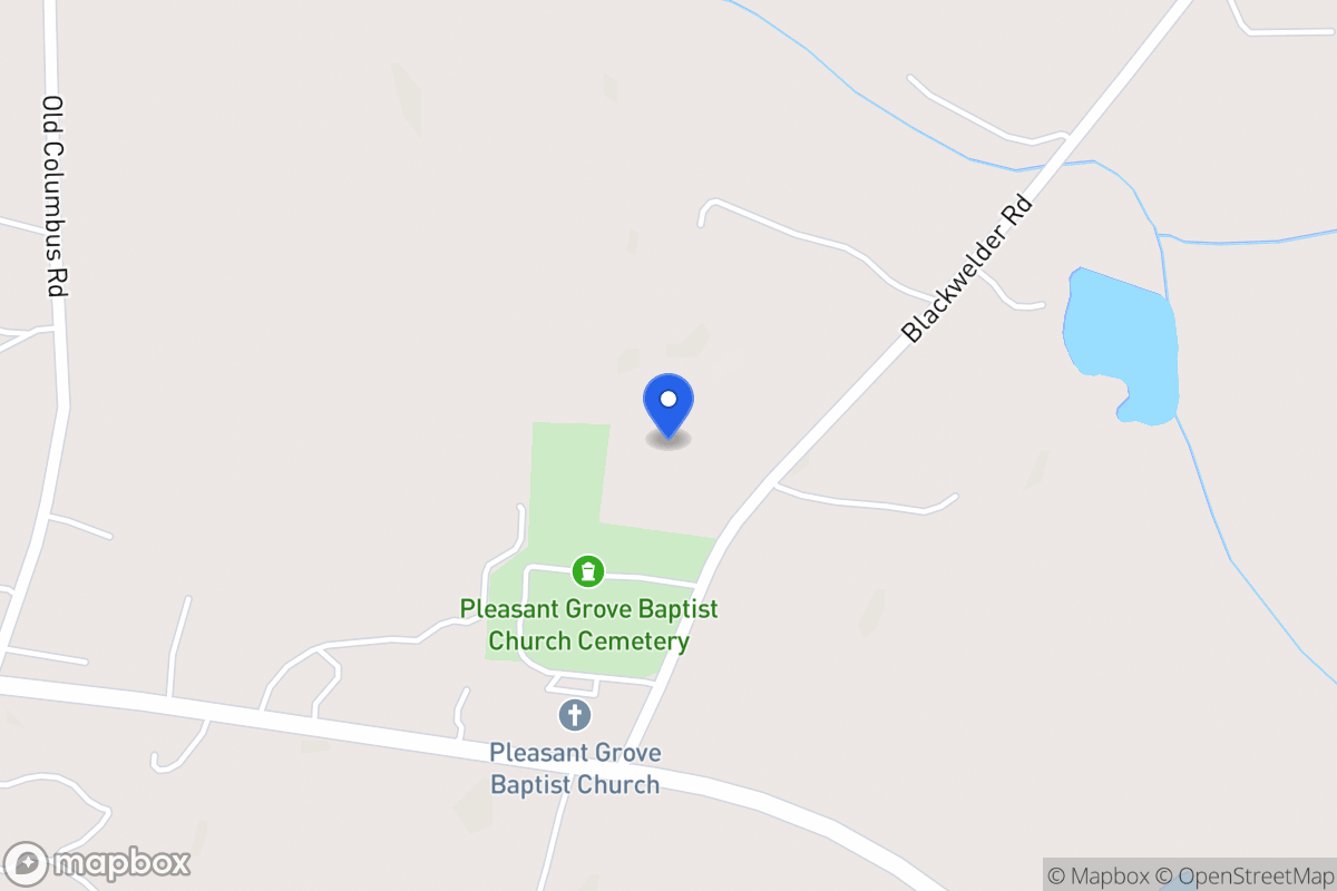 Map of 691 Blackwelder Rd