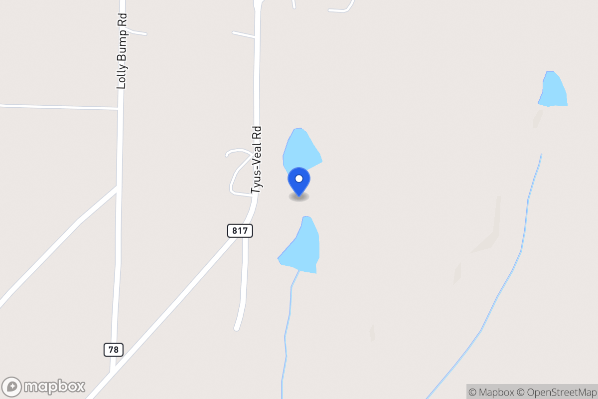 Map of 120 Tyus Veal Rd