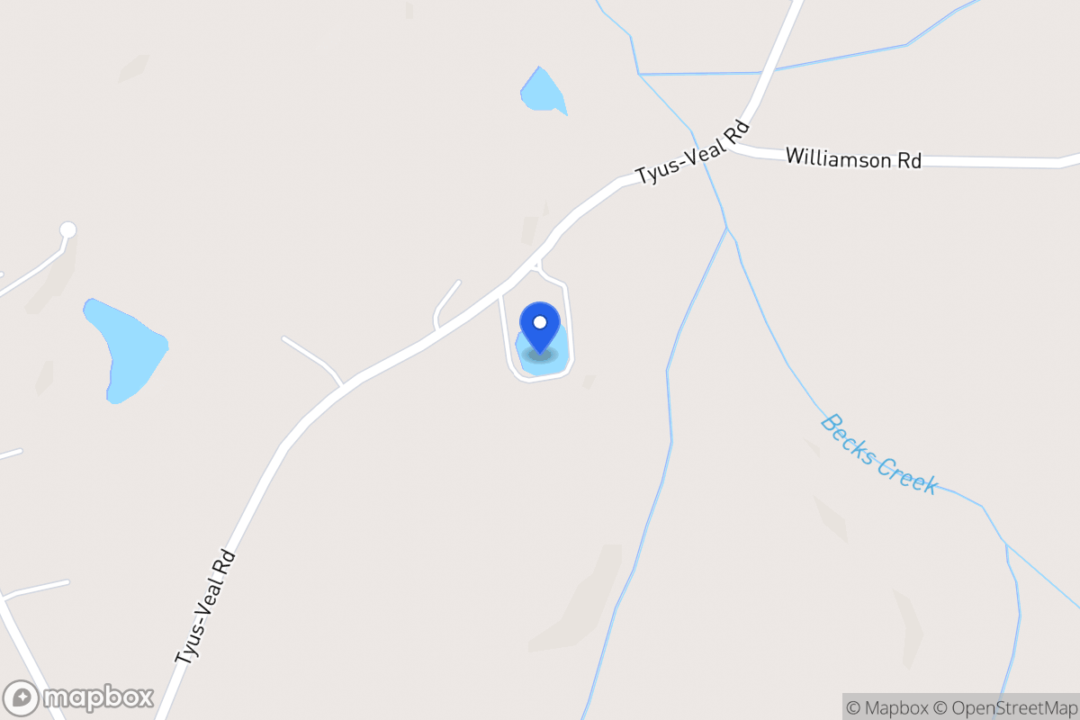 Map of 765 Tyus Veal Rd