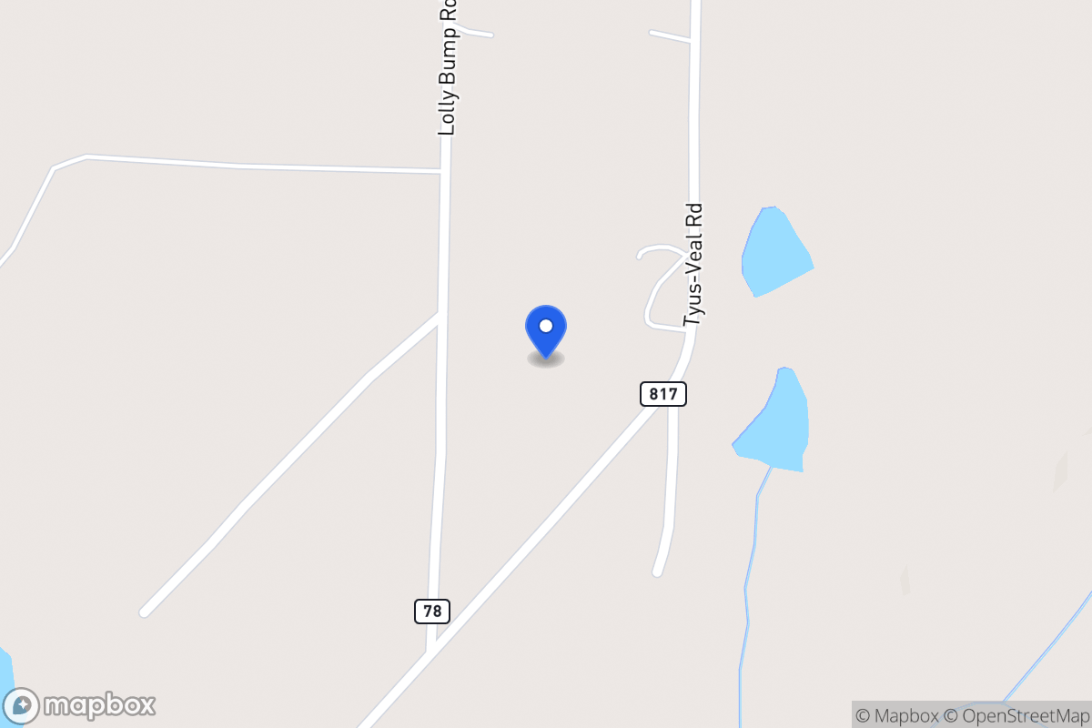 Map of 145 Tyus Veal Rd