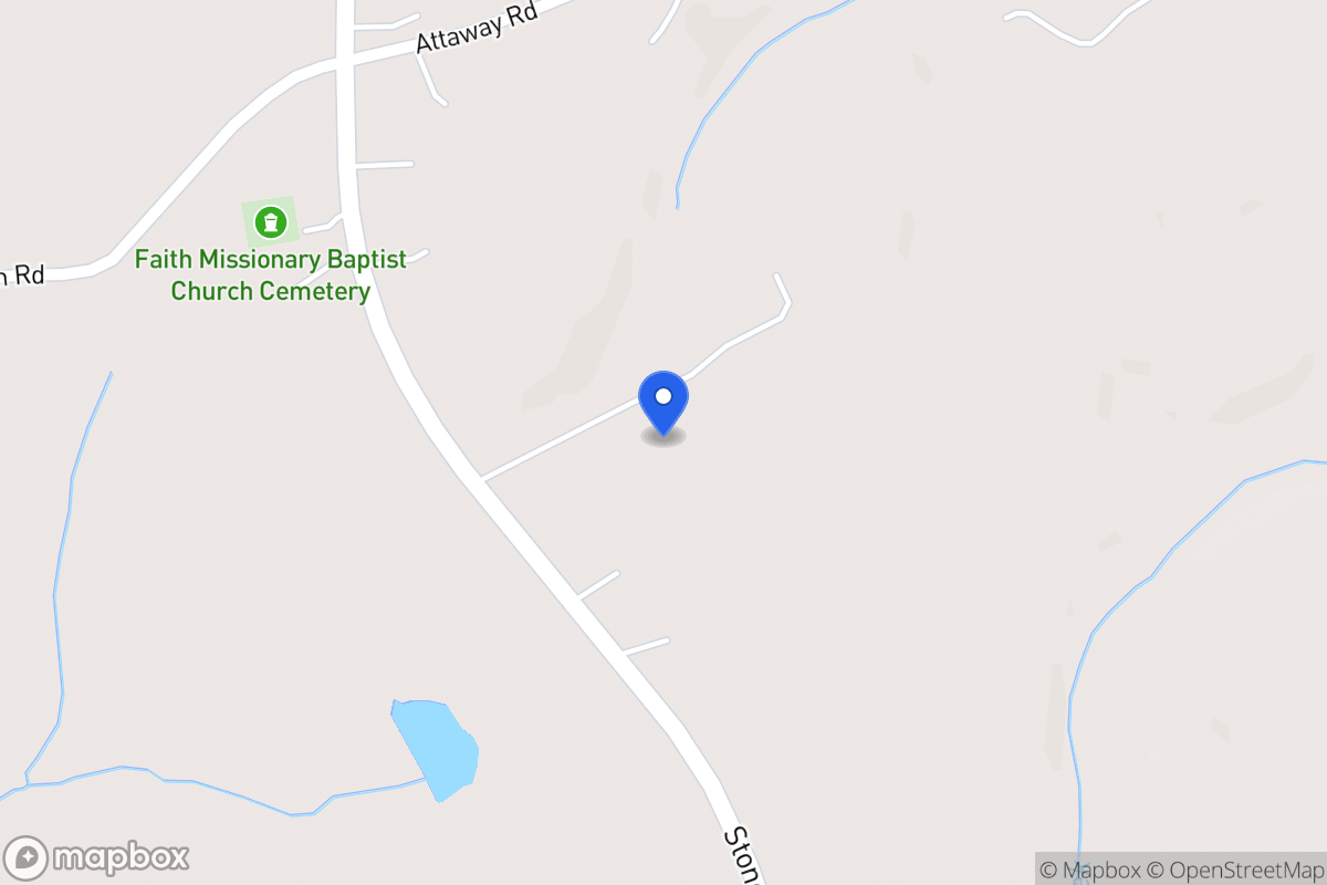 Map of Stoney Point Rd
