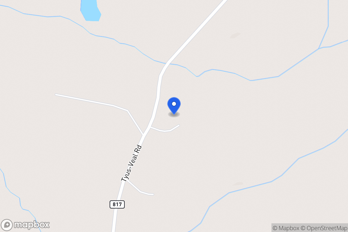 Map of 458 Tyus Veal Rd