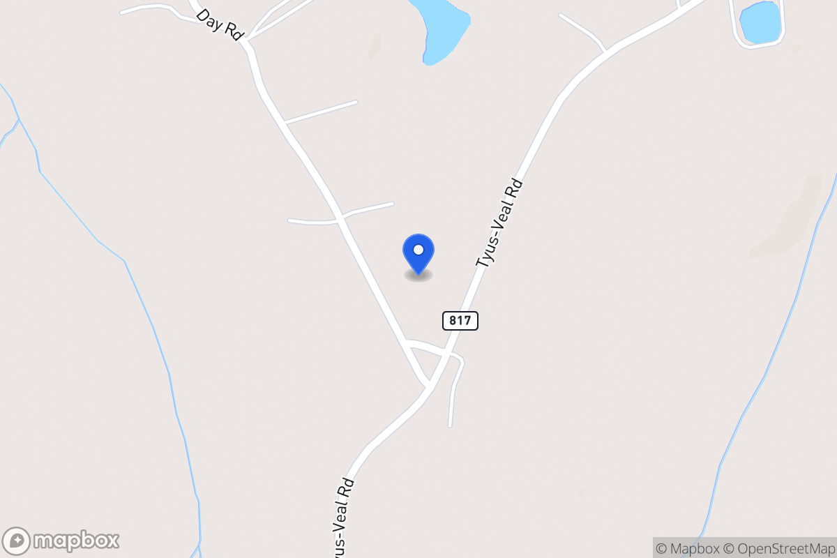 Map of 991 Tyus Veal Rd