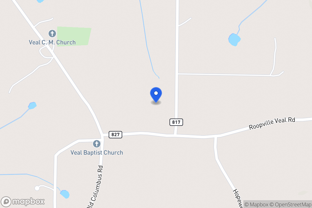 Map of 3181 Roopville Veal Rd