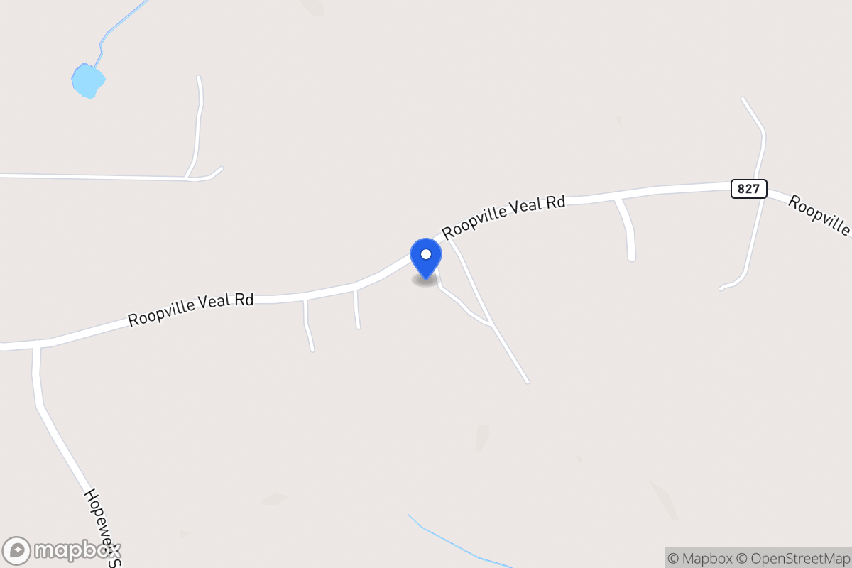 Map of 2892 Roopville Veal Rd