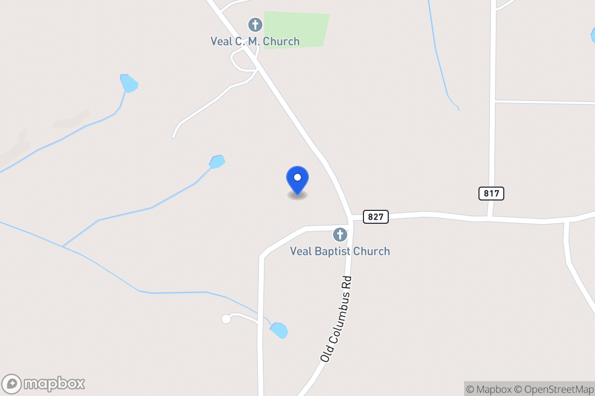 Map of 2743 Old Columbus Rd