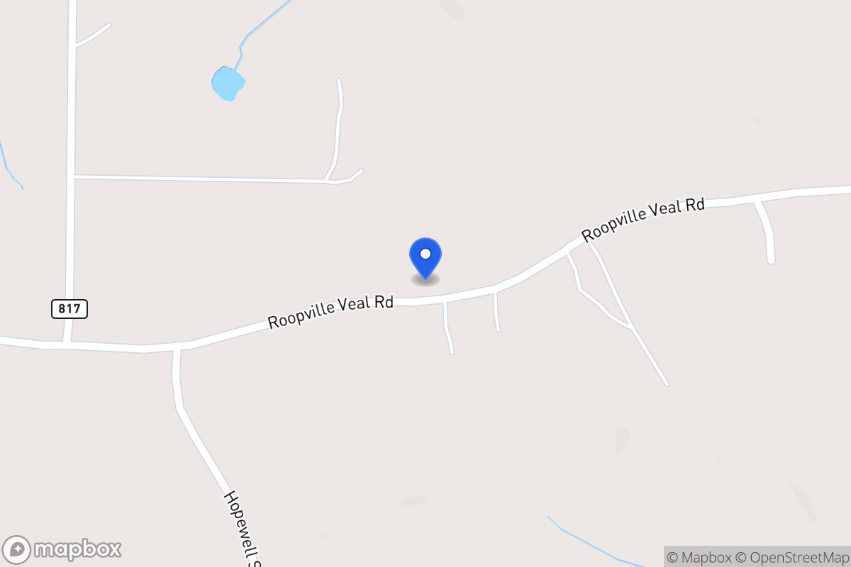 Map of 2961 Roopville Veal Rd