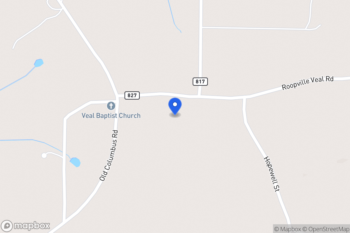 Map of 3166 Roopville Veal Rd