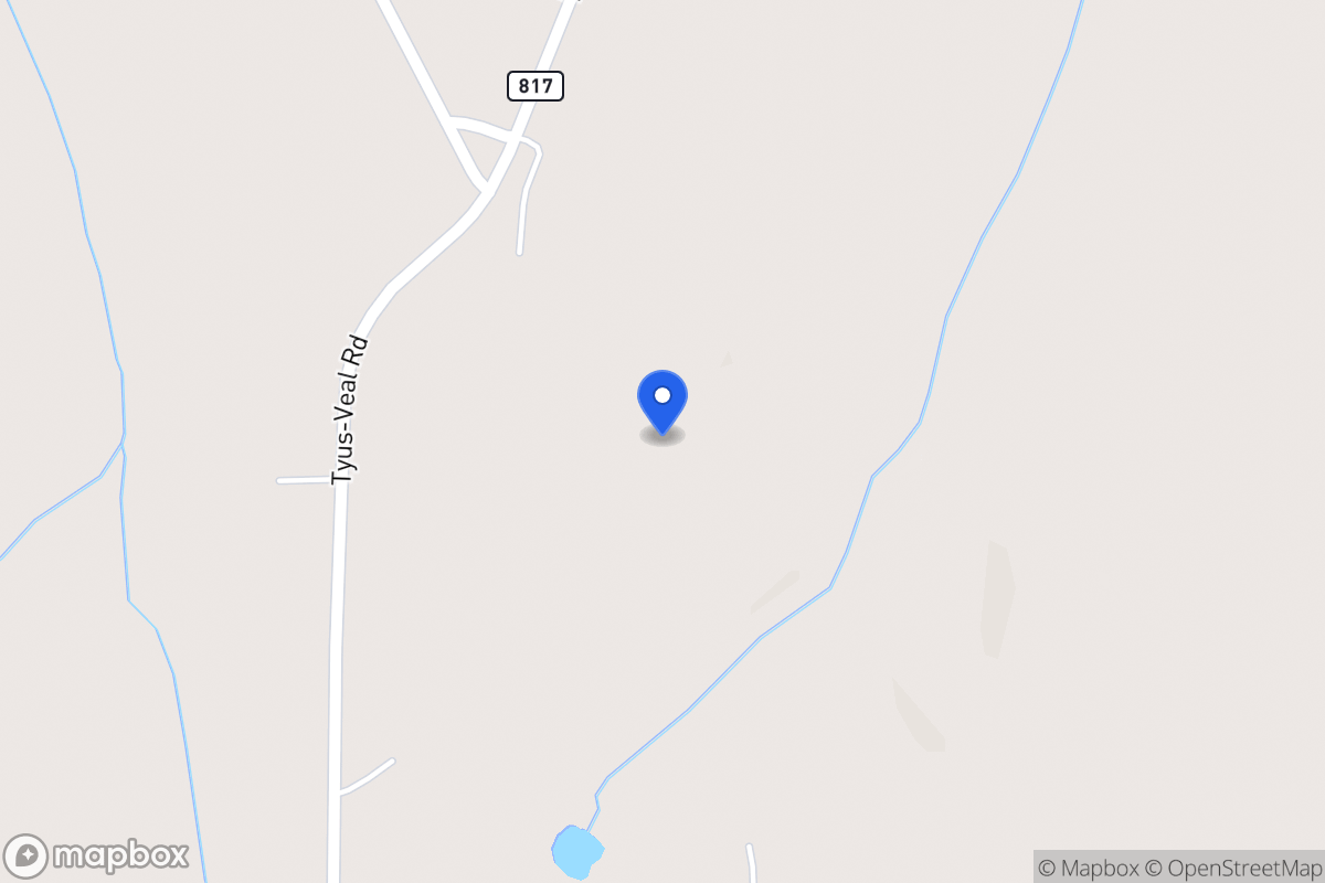 Map of 984 Tyus Veal Rd