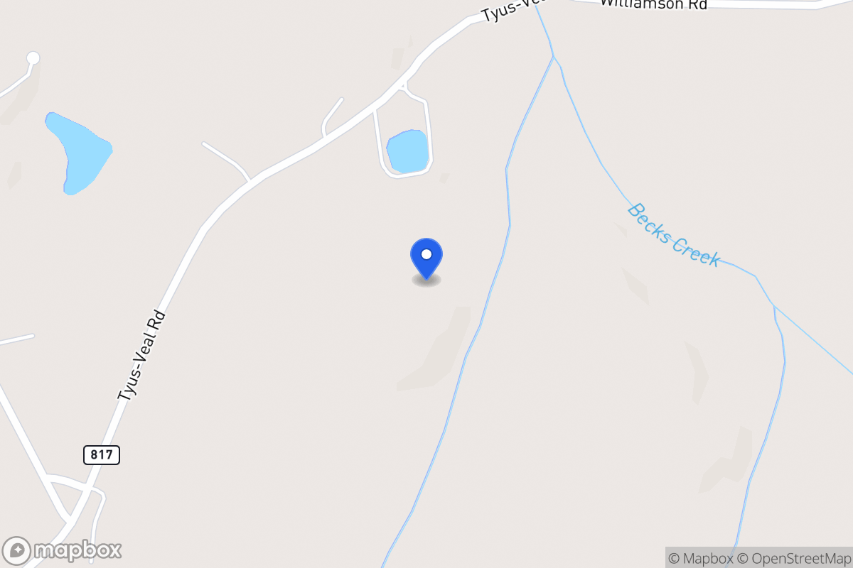 Map of 880 Tyus Veal Rd