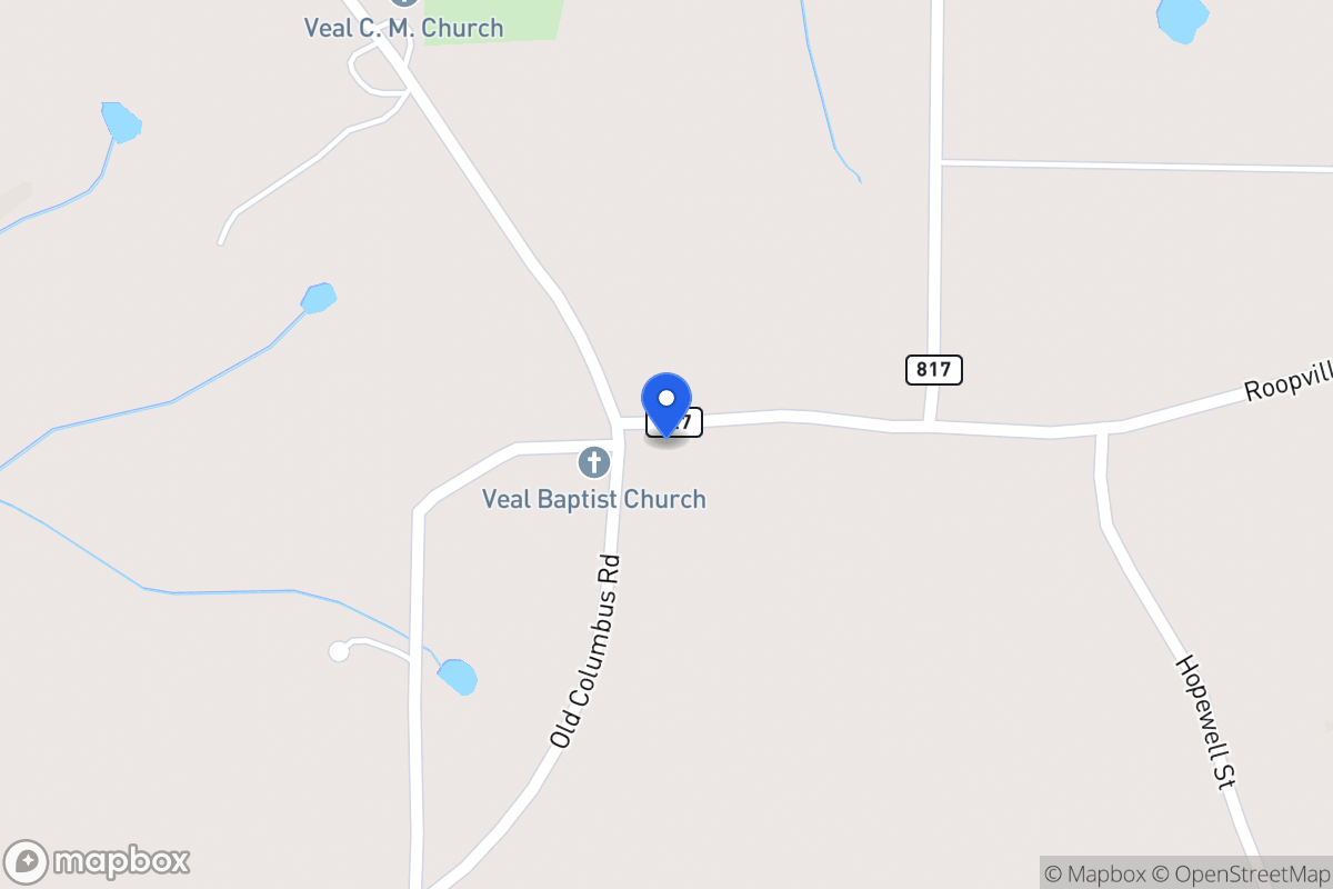Map of 3212 Roopville Veal Rd