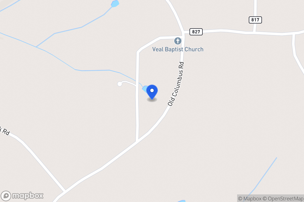 Map of 2851 Old Columbus Rd