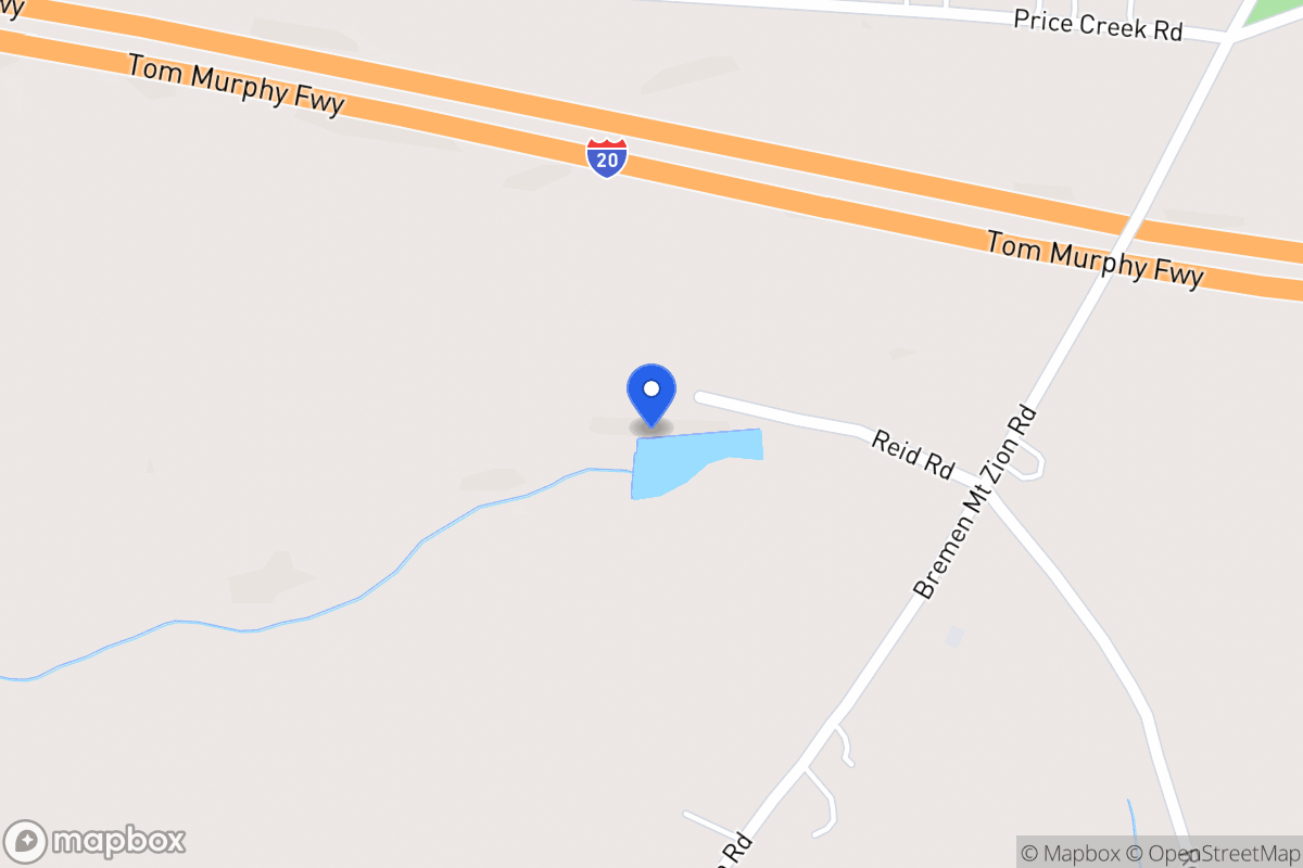 Map of 1411 Reid Rd