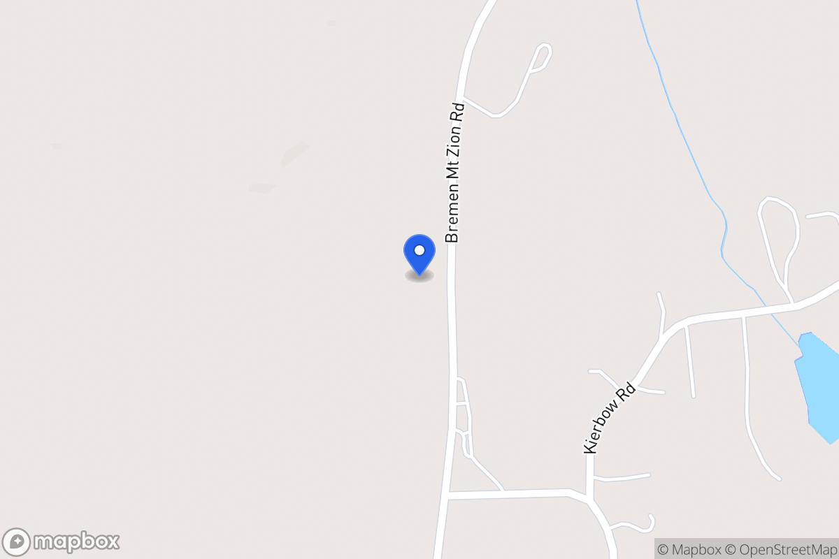 Map of 1642 Bremen Mt Zion Rd