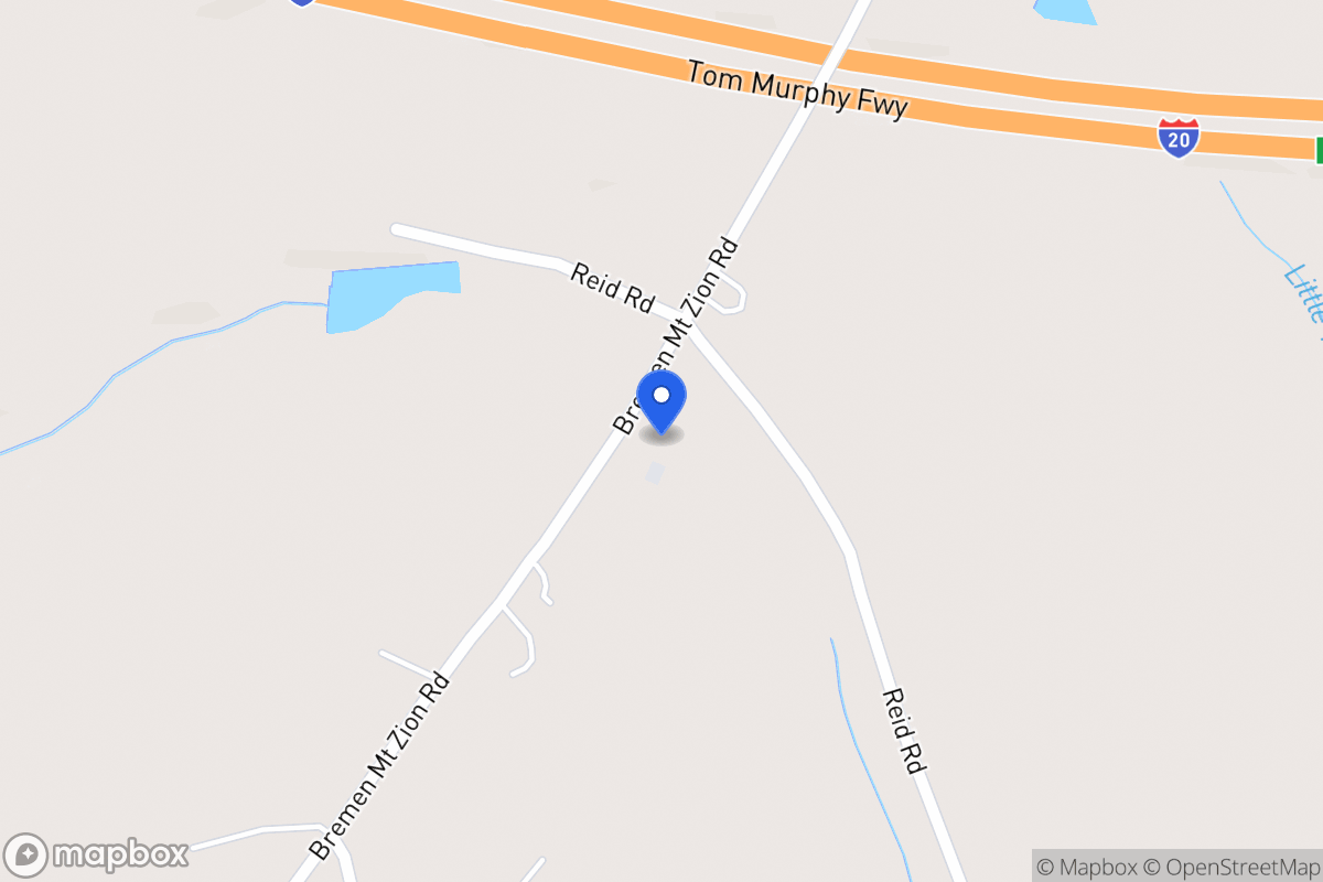 Map of 2199 Bremen Mt Zion Rd