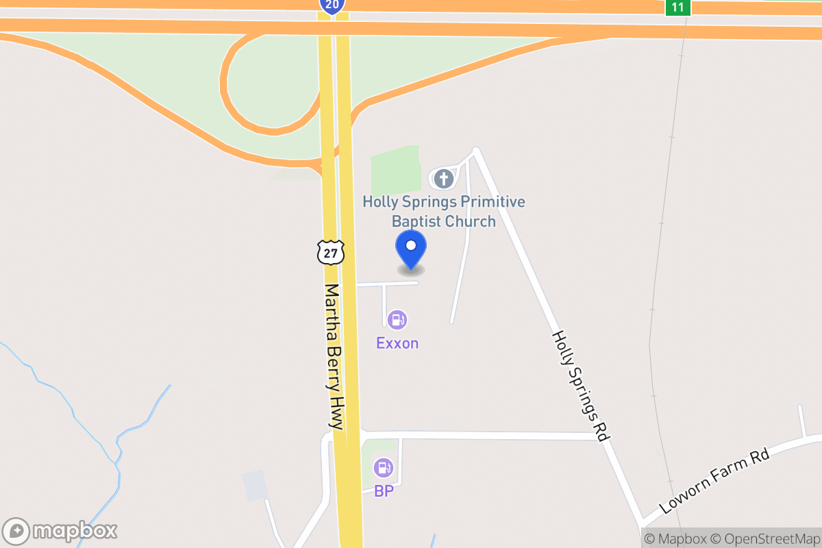 Map of 4985 N 27 Hwy