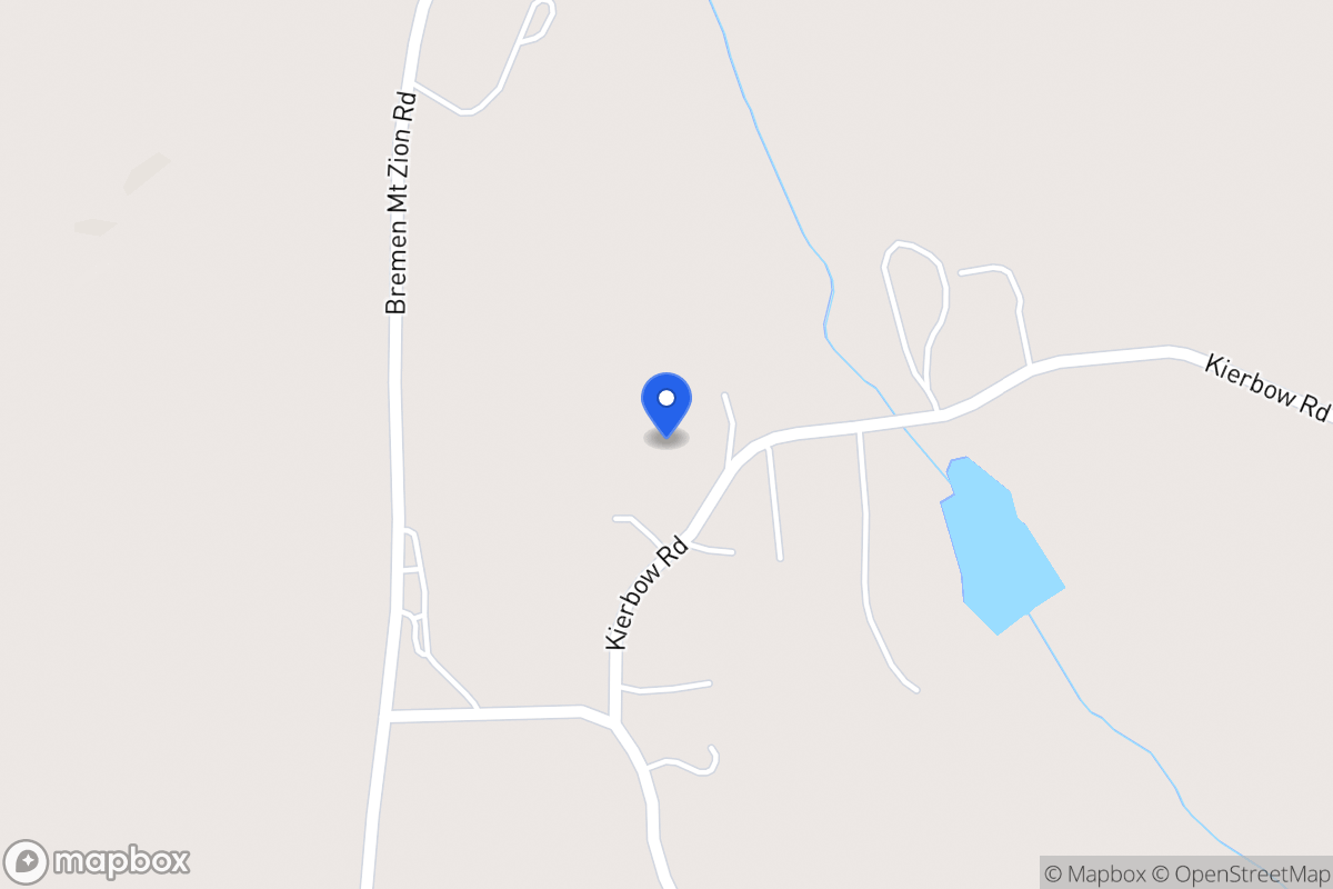 Map of 745 Kierbow Rd