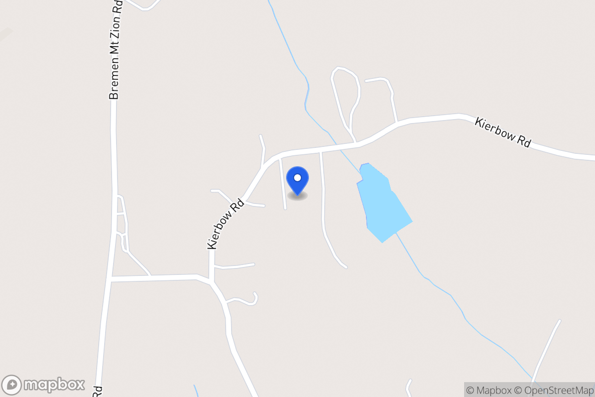 Map of 730 Kierbow Rd