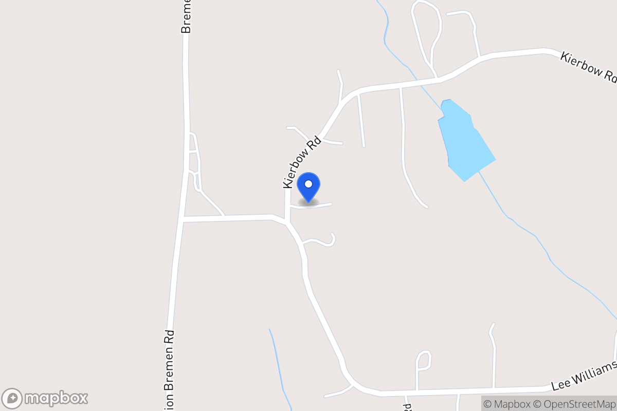 Map of 760 Kierbow Rd