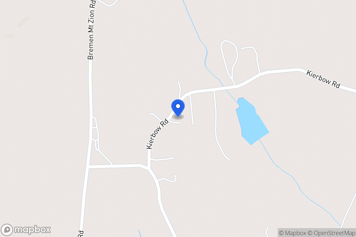 Map of 740 Kierbow Rd