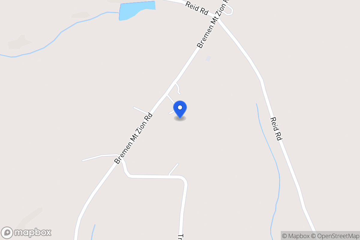 Map of 2145 Bremen Mt Zion Rd