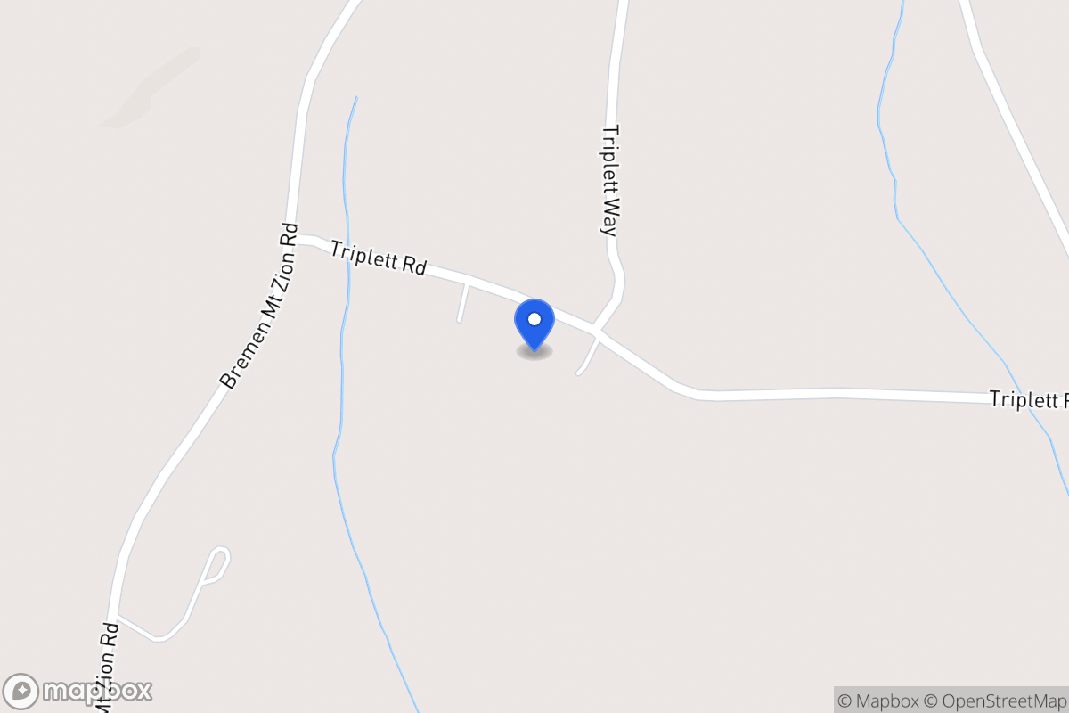 Map of 147 Triplett Rd