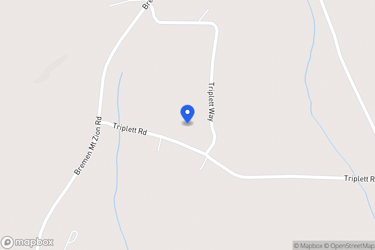Map of 110 Triplett Rd