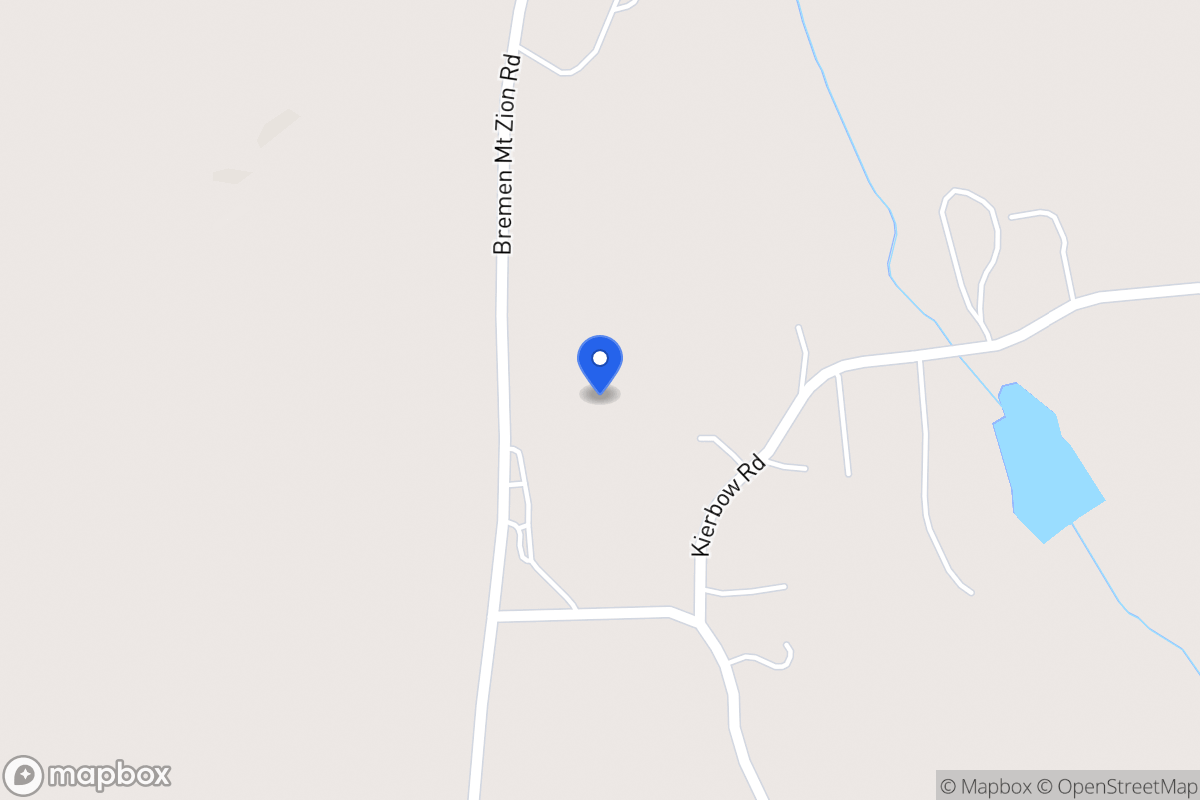 Map of 1593 Bremen Mt Zion Rd