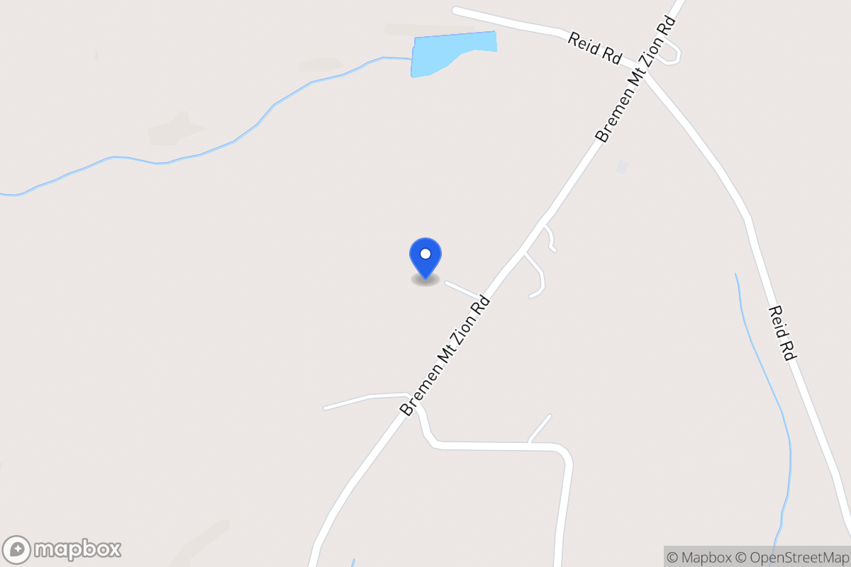 Map of 2126 Bremen Mt Zion Rd