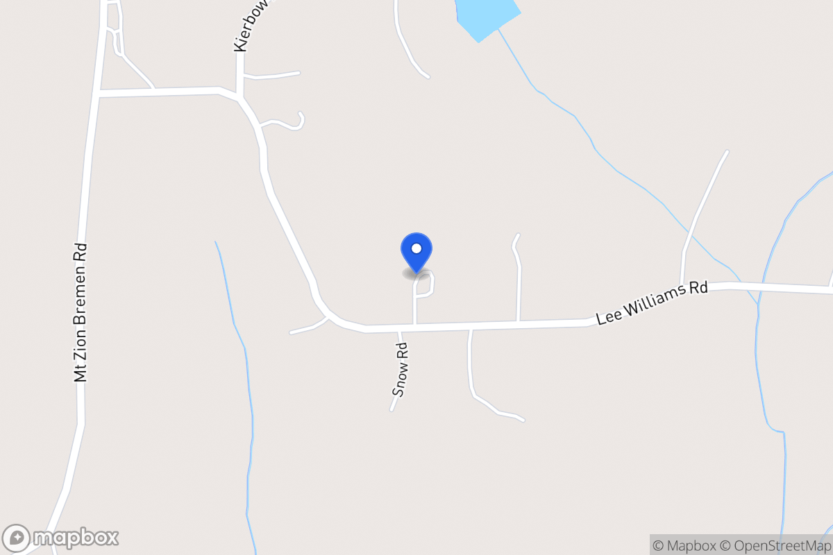 Map of 517 Lee Williams Rd