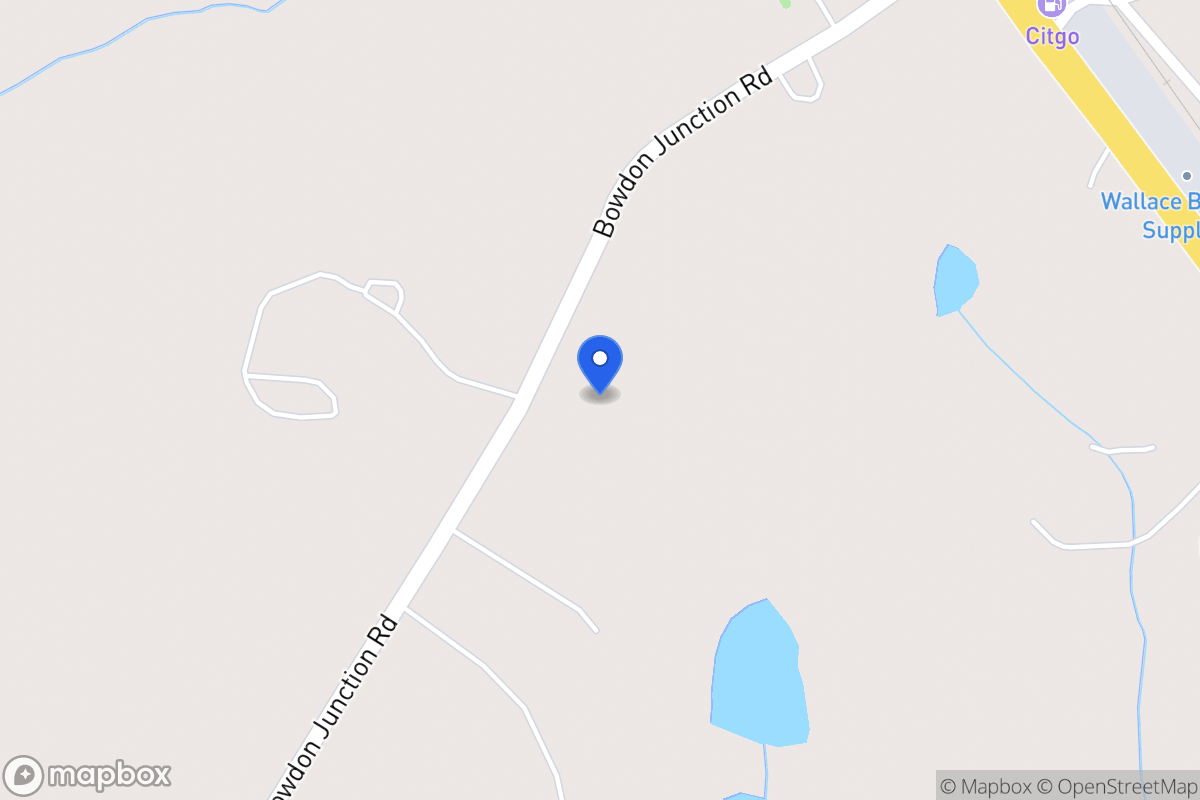 Map of 1443 Bowdon Junction Rd