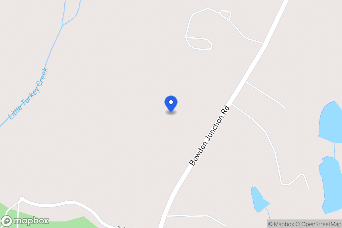 Map of 1286 Bowdon Junction Rd